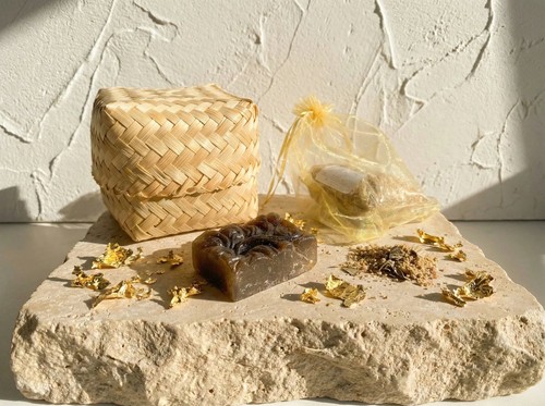 Coffret bain cèdre pin - coffret,