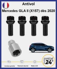 Ecrous antivol de roues noir