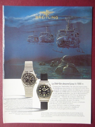 1986 pub montre breitling - 11/1986,