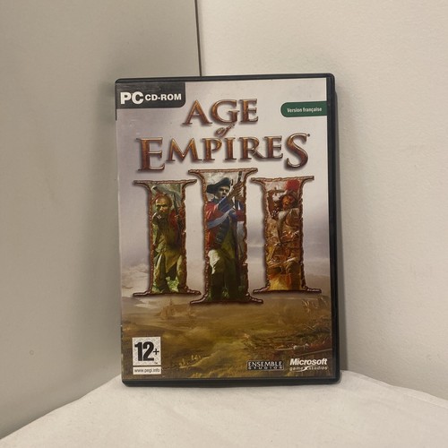 Age empire iii cd rom - iii, pc