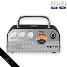 Ampli guitare VOX MV50 HG High Gain tête AC 50W tube hybride Japon argent