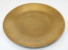 Philippe Deshoulieres, Limoges CARAT Gold, Canape Plate, 6" LOT OF 4