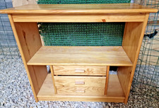 Meuble Télé en Pin Massif, L80*H75*P35