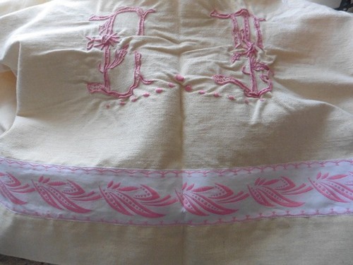 Ancien drap metis creme - ancien, "ct"