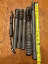 Lot Of 6 Ridgid SeeSnake Camera Holder Springs Various Sizes & Lengths