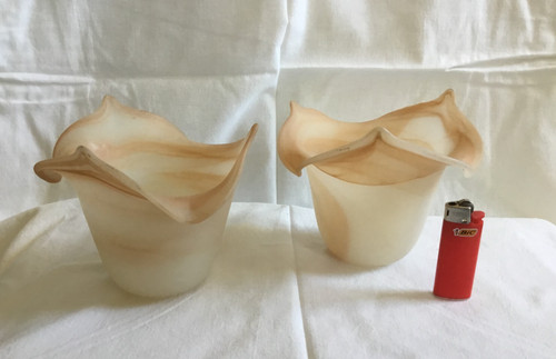 Lot deux tulipes pate - tulipes,