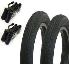 2X Pneus Pour Poussette Vélo