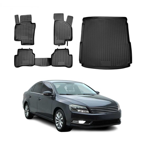 Kit tapis sol coffre - de, et