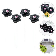 4 Pcs Décoration Halloween Panneaux De Jardin D'Halloween Pelouse