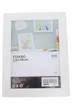 IKEA Cadre Photo FISKBO 13x18cm Blanc Scandinave