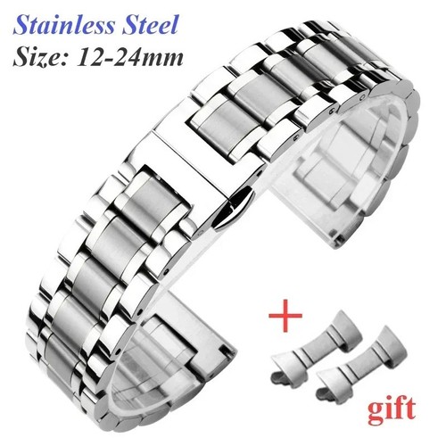 Bracelet montre acier - de, en