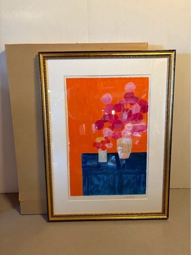 Lithographie bernard cathelin - bernard,