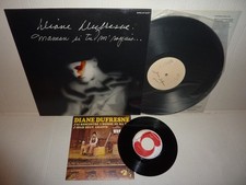 RARE 2x DISQUES VINYLS TEST PRESSING . DIANE DUFRESNE . FRENCH POP  33T + 7&#039; NM