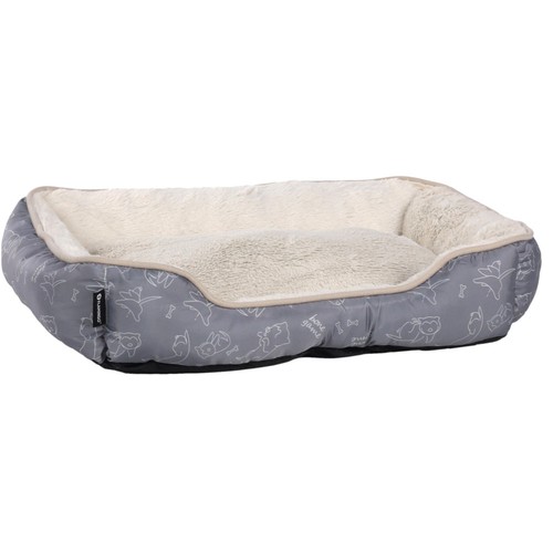 Coussin lilly gris - coussin,