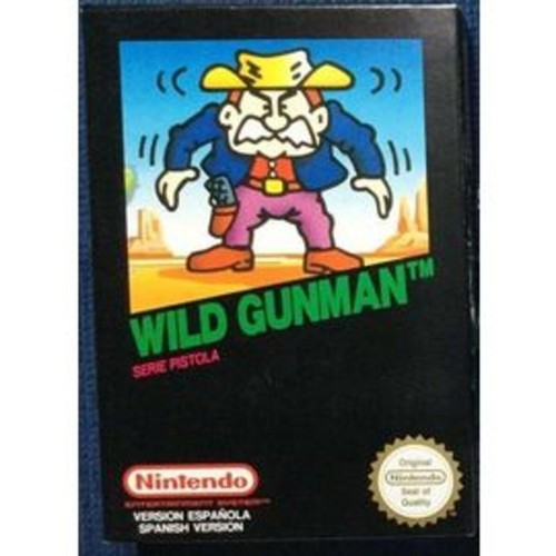 Jeu nes wild gunman - nes,