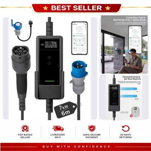 Chargeur voiture électrique - chargeur,