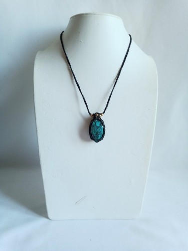 Collier pierre turquoise - turquoise, bleu