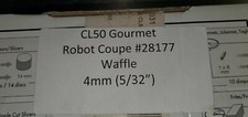 Robot Coupe 28177 4mm 5/32" Waffle ripple cut for CL 50 Gourmet