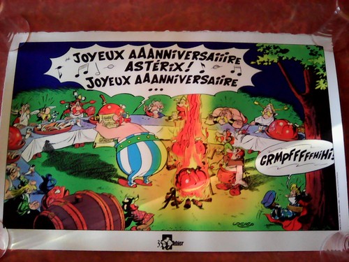 Sérigraphie astérix mac - sérigraphie,