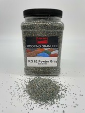 RG 82 Pewter Grey Roof Granules repair touch up for Composition Shingle
