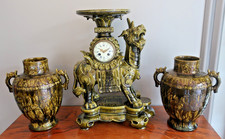 Emaux de Longwy. Horloge en