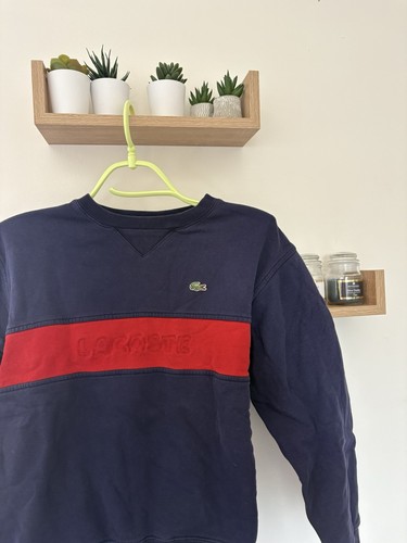 Lacoste pull garçon col - , rond