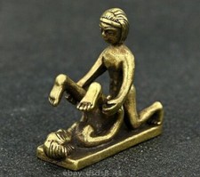 Sexual Craft Ornaments Figurines Brass Sex Position Figure Statue Amulet