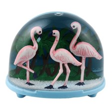 Boule à neige Boule à secousses flamant rose