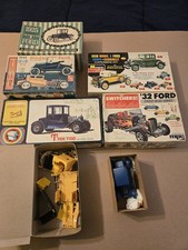 Vintage Mostly Ford Model Car Kits. Junkyard Lot For Restoration Or Parts S/P