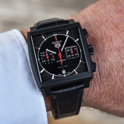 Chronographe tag heuer monaco - heuer,