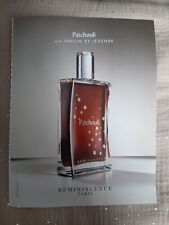 Perfume Paper Advertising. 2013 Ad Reminiscence Patchouli Perfume
