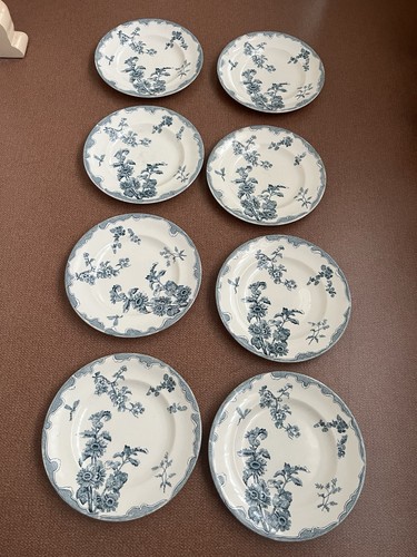 Lot assiettes en faïence - 8,