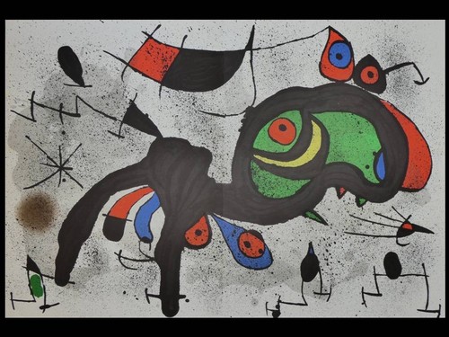 Joan miro belier fleuri - joan,