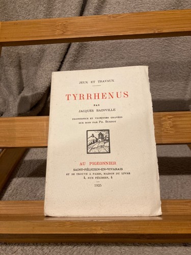 Jacques bainville tyrrhenus - jacques,