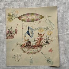 Rowland Emett GPO Birthday Greetings Telegram