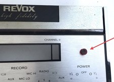 REVOX A77 voyant rouge Power