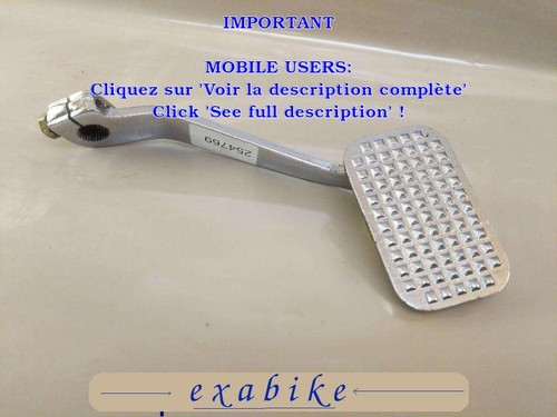 Pedale frein pour daelim - pedale, de