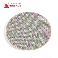 Ensemble cravate Hermès petite assiette couverts vaisselle multicolore dames ...