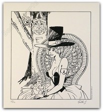 Affiche Sérigraphie Walthéry