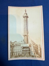 Commune de Paris Carte Photomontage Reconstruction de la Colonne Vendôme
