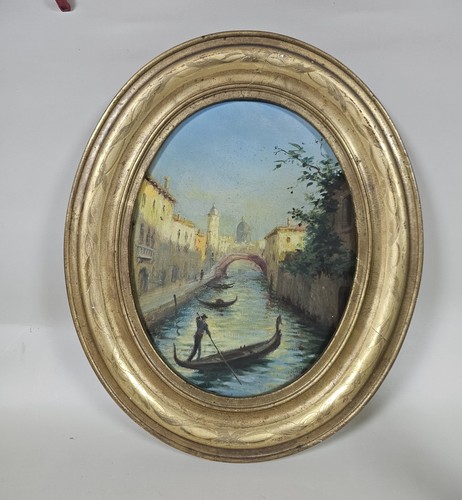 Tableau xixeme ovale cadre - ovale,