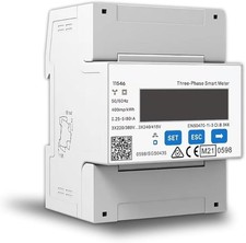 CHINT Compteur Électrique Triphasé pour Systèmes Solaire DTSU666 3x220/380V 3x24