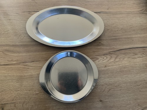 Plats inox ovale 46 - 2,
