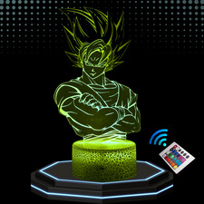 Lampe chevet 3D LED Sangoku