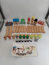 Trains En Bois IKEA LILLABO Railways 45 pièces Train Rails Jeu Jouet