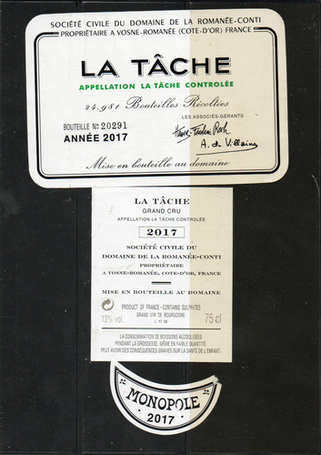 Etiquette coll contre la - +,