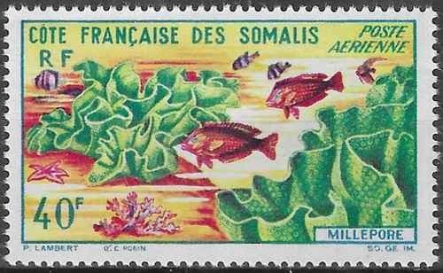 Timbre faune marine - faune,