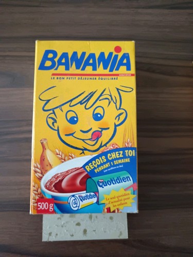 Boîte banania carton 500g lot - banania,