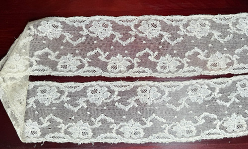 Dentelle ancienne malines - dentelle,