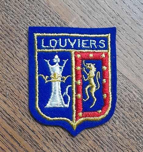 Ecusson brodé louviers - ecusson,